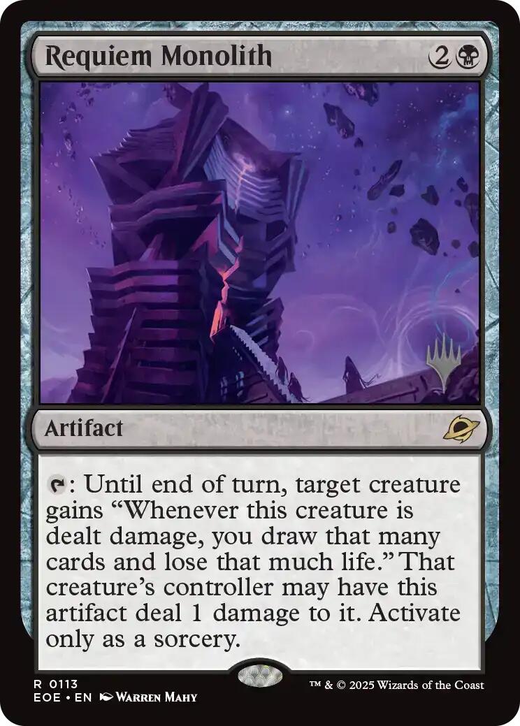 Requiem Monolith [Edge of Eternities Promo Pack] | Exor Games Truro