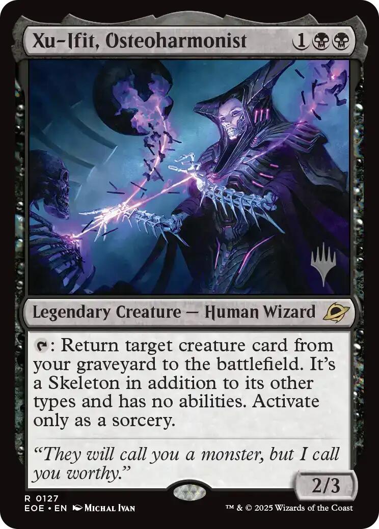 Xu-Ifit, Osteoharmonist [Edge of Eternities Promo Pack] | Exor Games Truro