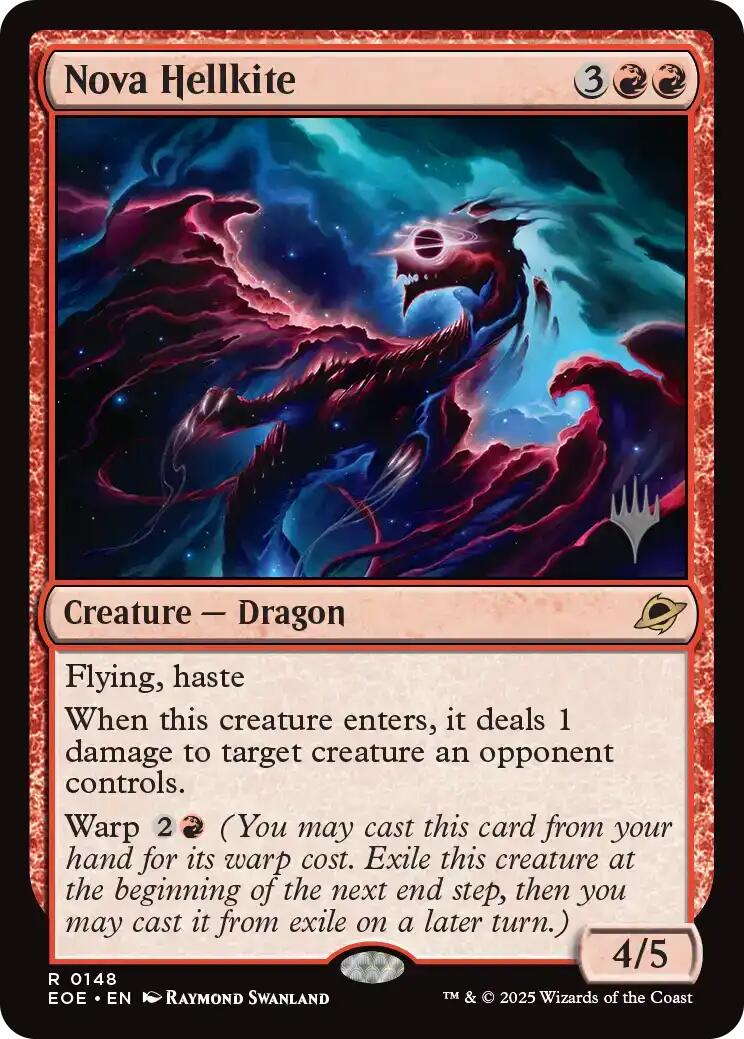 Nova Hellkite [Edge of Eternities Promo Pack] | Exor Games Truro