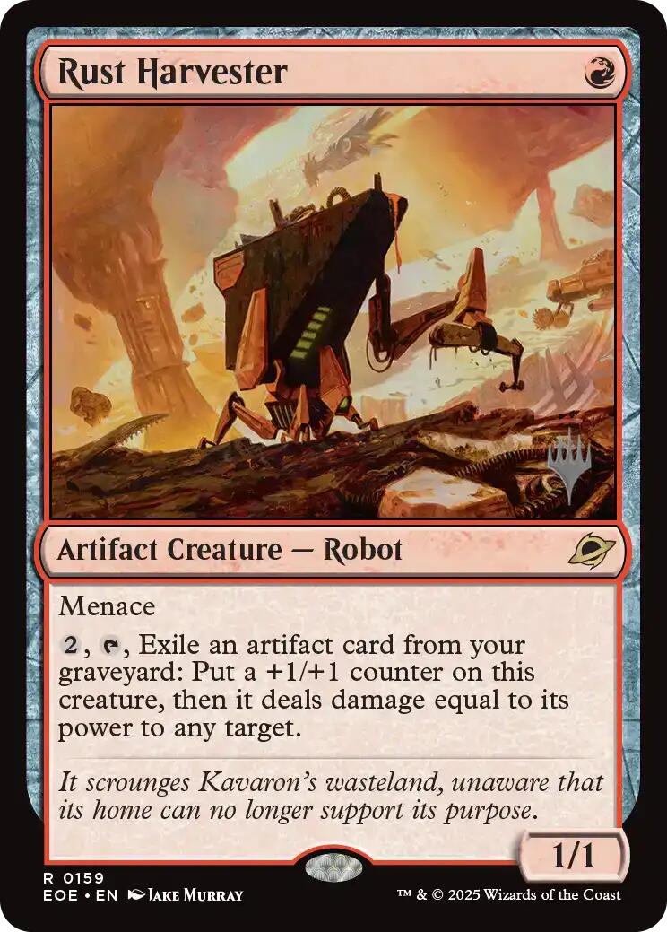 Rust Harvester [Edge of Eternities Promo Pack] | Exor Games Truro