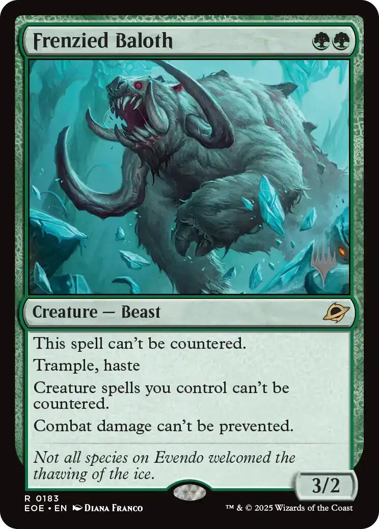Frenzied Baloth [Edge of Eternities Promo Pack] | Exor Games Truro