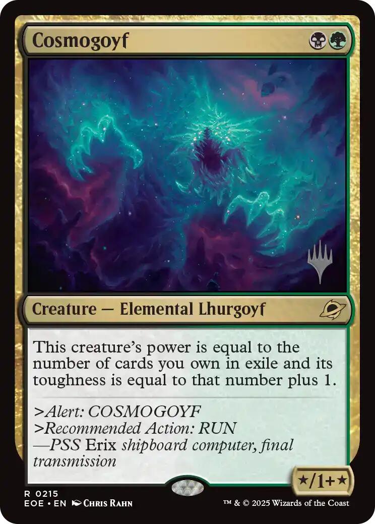 Cosmogoyf [Edge of Eternities Promo Pack] | Exor Games Truro