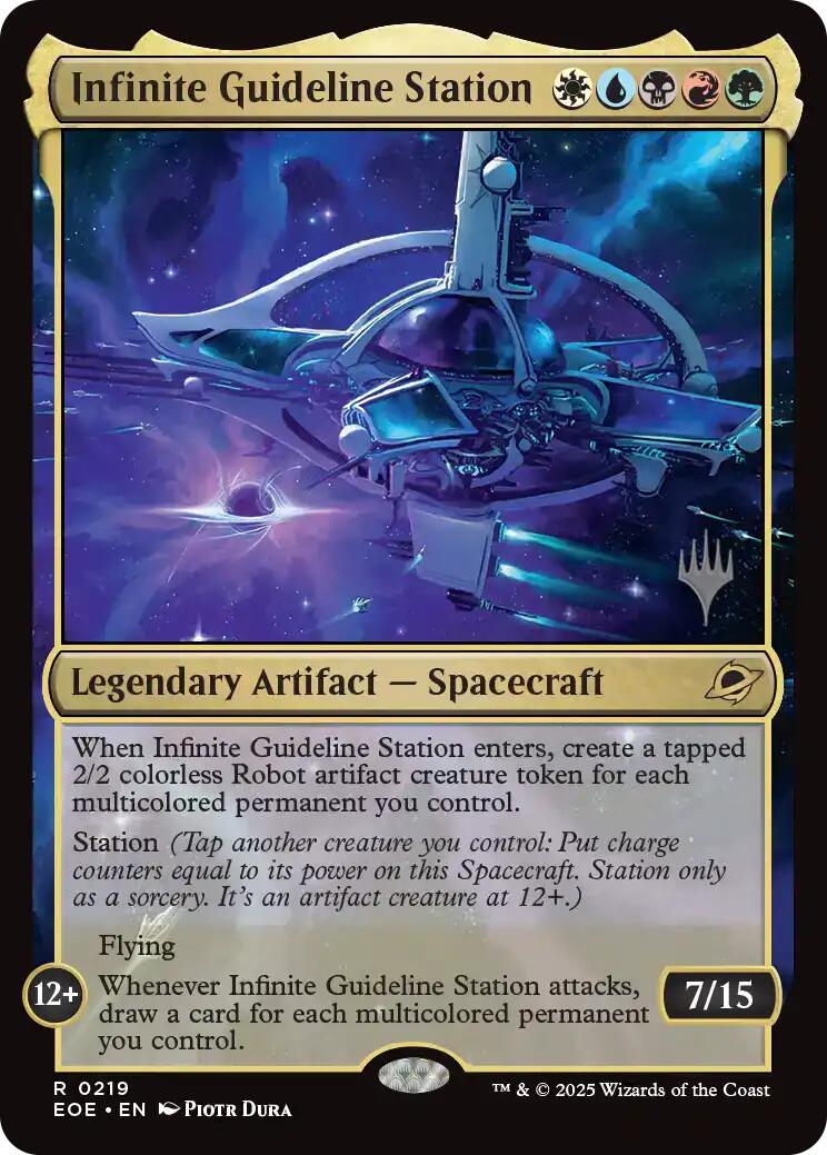 Infinite Guideline Station [Edge of Eternities Promo Pack] | Exor Games Truro