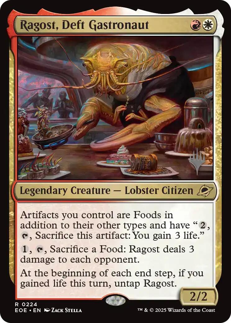 Ragost, Deft Gastronaut [Edge of Eternities Promo Pack] | Exor Games Truro
