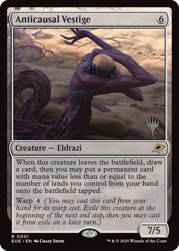 Anticausal Vestige [Edge of Eternities Promo Pack] | Exor Games Truro