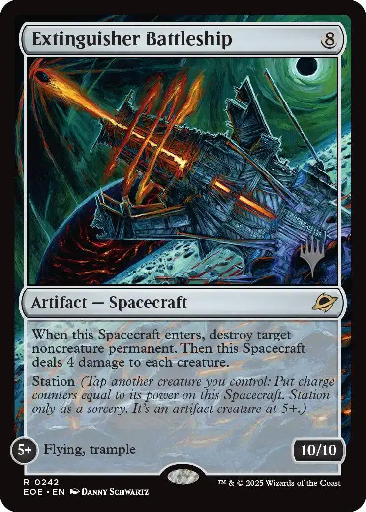 Extinguisher Battleship [Edge of Eternities Promo Pack] | Exor Games Truro