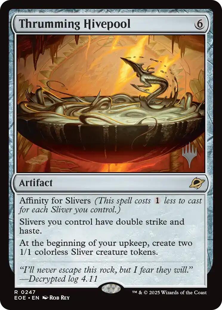 Thrumming Hivepool [Edge of Eternities Promo Pack] | Exor Games Truro