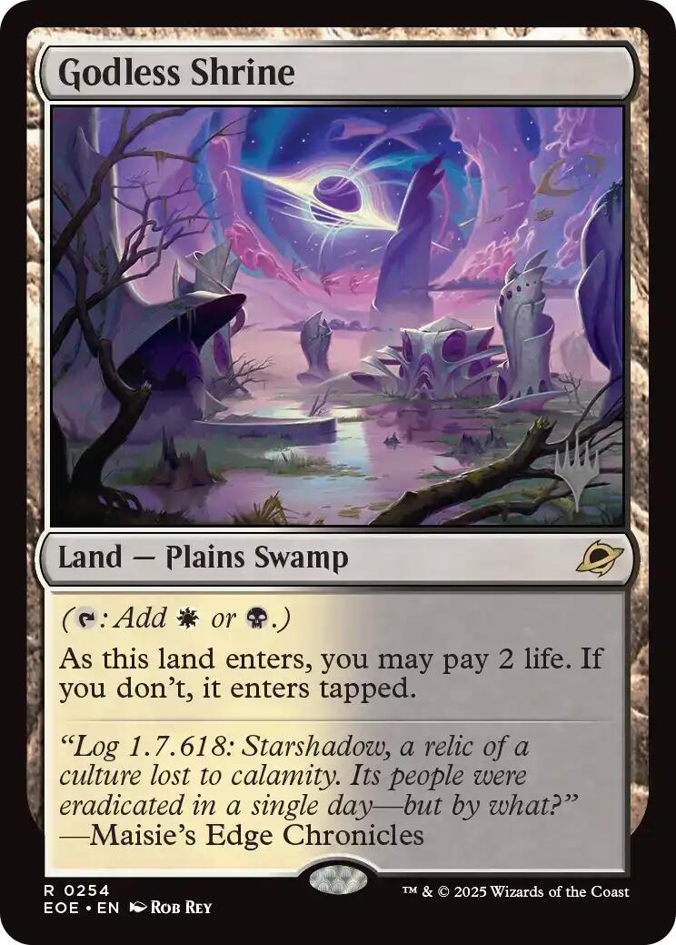Godless Shrine [Edge of Eternities Promo Pack] | Exor Games Truro