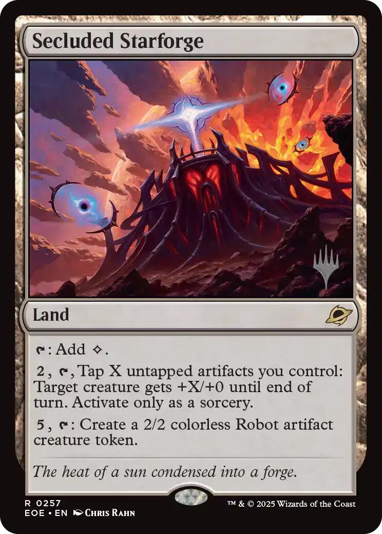 Secluded Starforge [Edge of Eternities Promo Pack] | Exor Games Truro