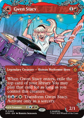 Gwen Stacy (0209) (Borderless) [Marvel's Spider-Man] | Exor Games Truro