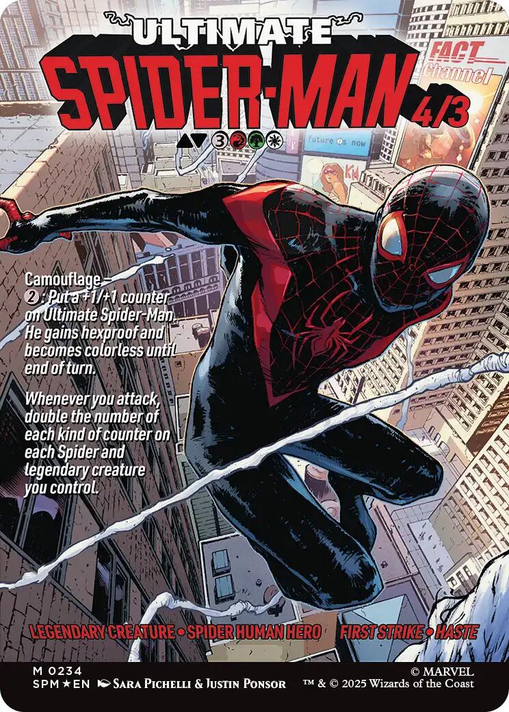 Miles Morales (0234) (Borderless) [Marvel's Spider-Man] | Exor Games Truro