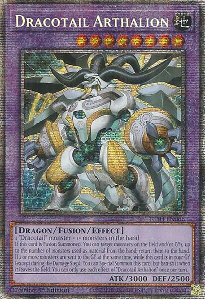 Dracotail Arthalion (Starlight Rare) [JUSH-EN006] Starlight Rare | Exor Games Truro