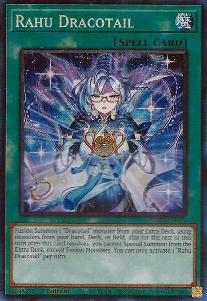 Rahu Dracotail (CR) [JUSH-EN009] Collector's Rare | Exor Games Truro