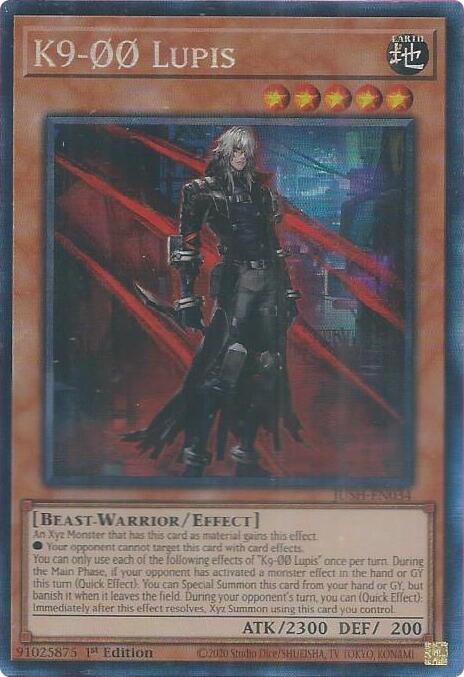 K9-00 Lupis (CR) [JUSH-EN034] Collector's Rare | Exor Games Truro