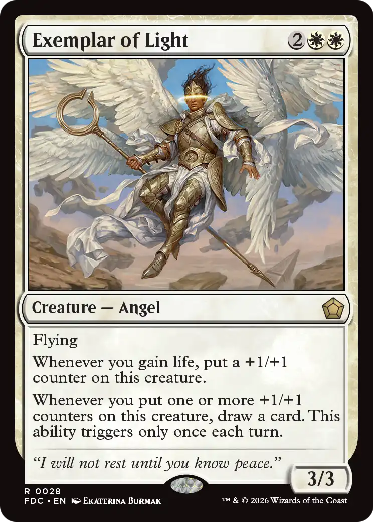 Exemplar of Light [Foundations Commander] | Exor Games Truro