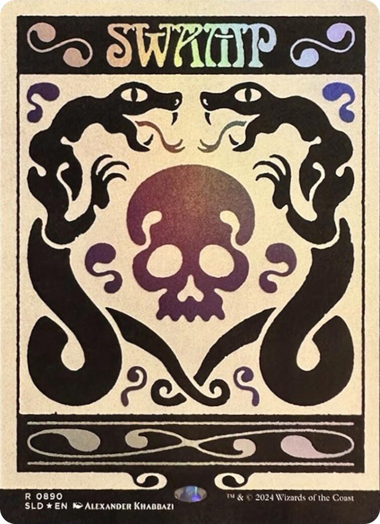 Swamp (0890) (Rainbow Foil) [Secret Lair Drop Series] | Exor Games Truro