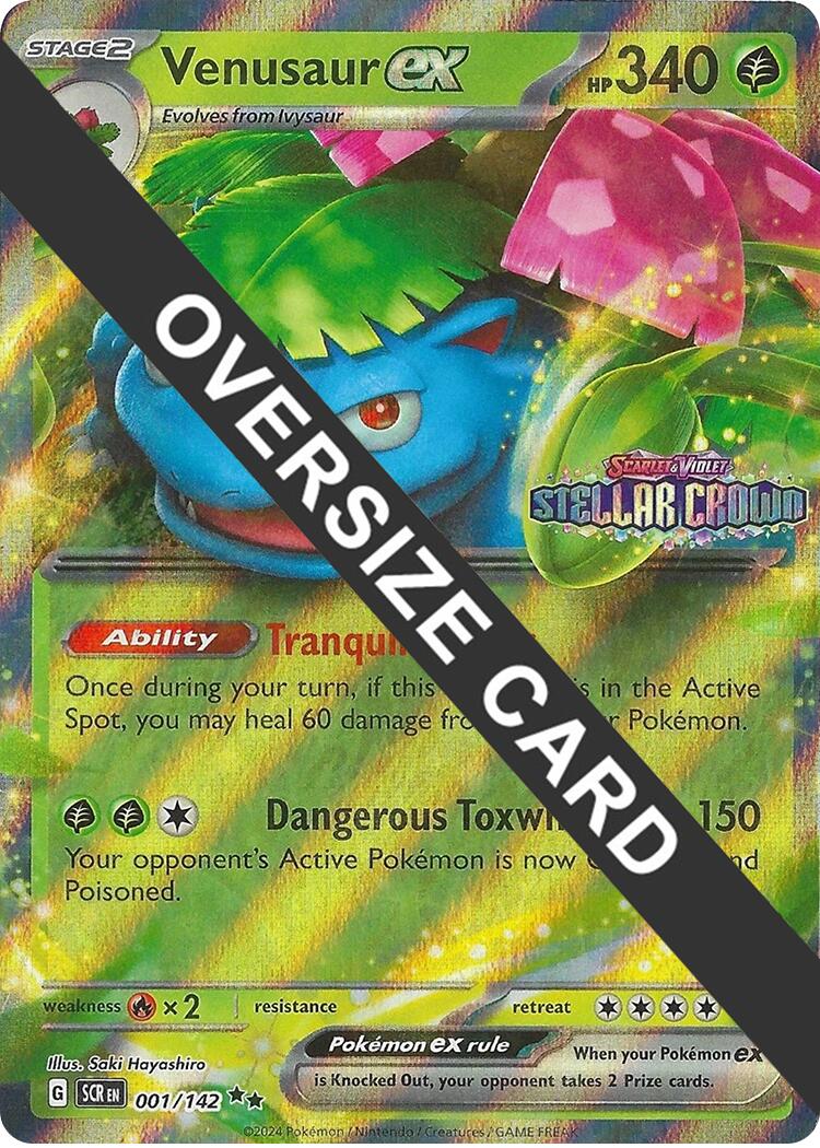 Venusaur ex (001/142) (Jumbo Card) [Miscellaneous Cards] | Exor Games Truro