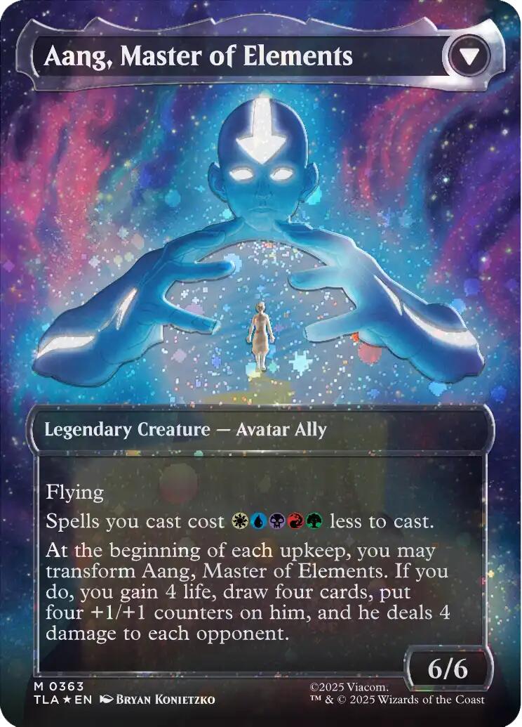 Avatar Aang (Raised Foil) [Avatar: The Last Airbender] | Exor Games Truro