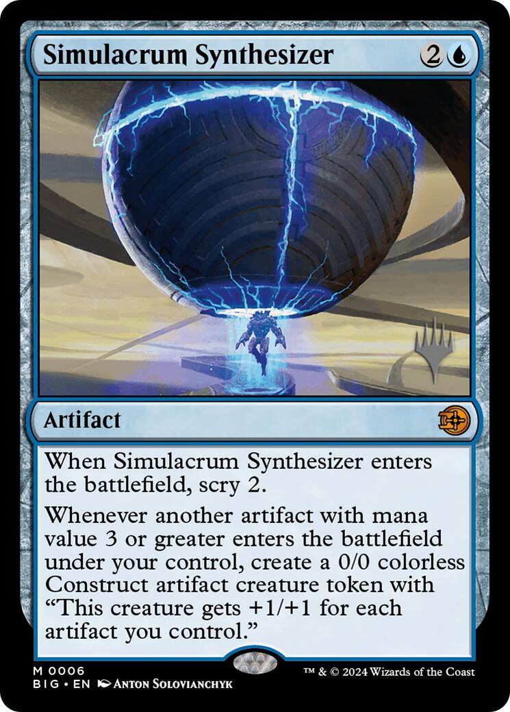 Simulacrum Synthesizer [Edge of Eternities Promo Pack] | Exor Games Truro