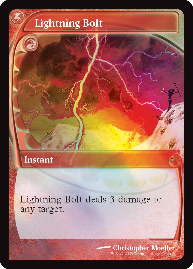 Lightning Bolt (Retro Frame) [Secret Lair Drop Series] | Exor Games Truro