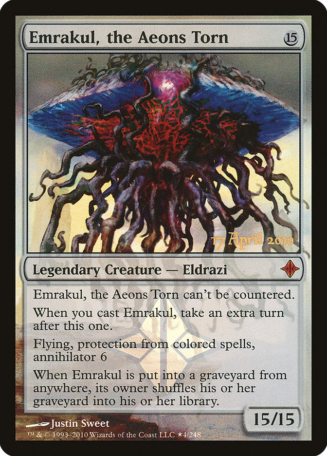 Emrakul, the Aeons Torn [Rise of the Eldrazi Prerelease Promos] | Exor Games Truro