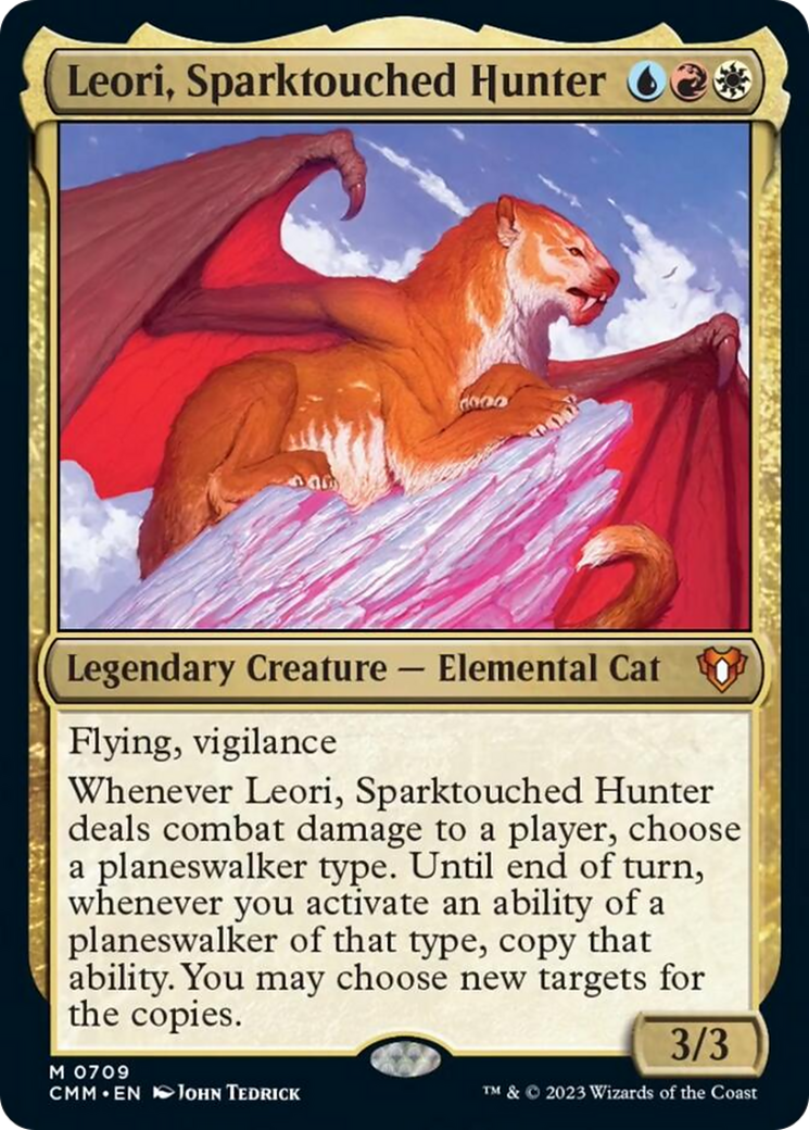 Leori, Sparktouched Hunter [Commander Masters] | Exor Games Truro