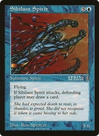 Sibilant Spirit (Oversized) [Oversize Cards] | Exor Games Truro