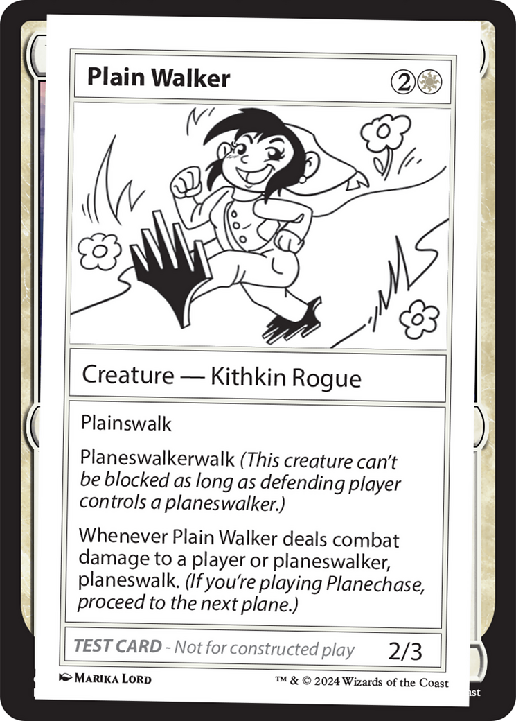Plain Walker [Mystery Booster 2 Playtest Cards] | Exor Games Truro
