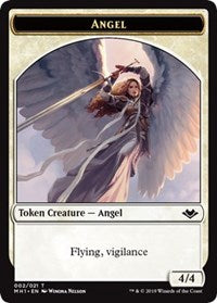 Angel (002) // Illusion (005) Double-Sided Token [Modern Horizons Tokens] | Exor Games Truro