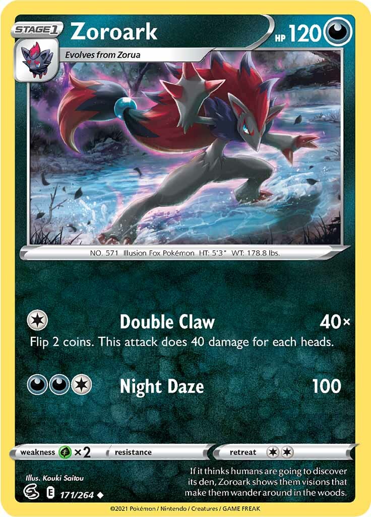 Zoroark (171/264) [Sword & Shield: Fusion Strike] | Exor Games Truro