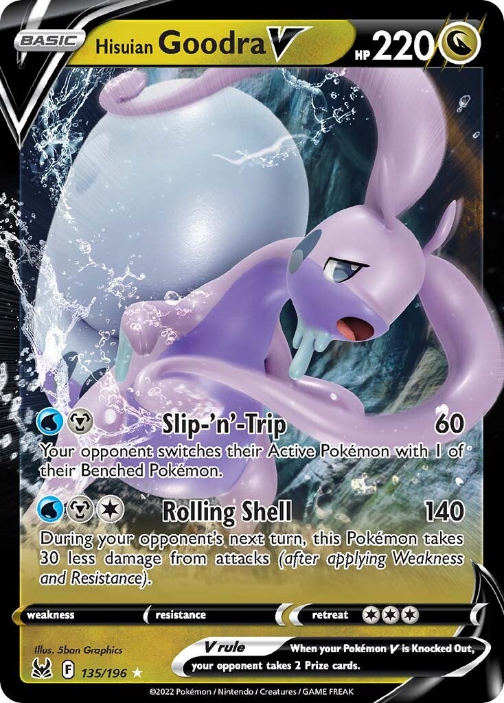 Hisuian Goodra V (135/196) [Sword & Shield: Lost Origin] | Exor Games Truro