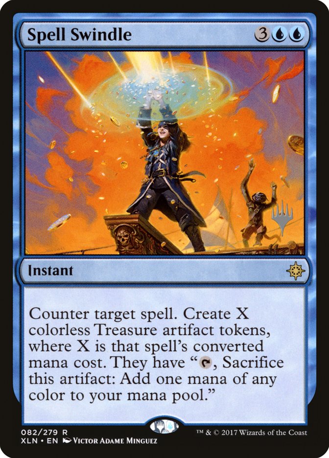 Spell Swindle (Promo Pack) [Ixalan Promos] | Exor Games Truro