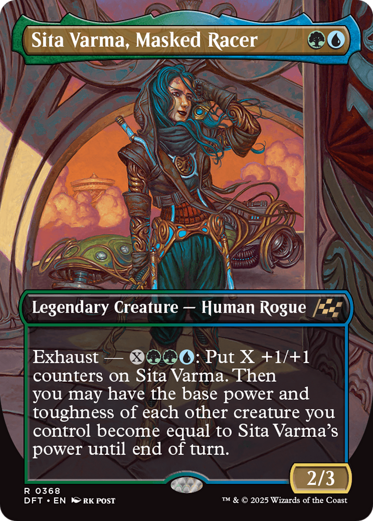 Sita Varma, Masked Racer (Borderless) [Aetherdrift] | Exor Games Truro