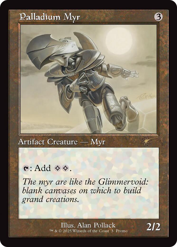 Palladium Myr (Retro Frame) [Standard Showdown Promos] | Exor Games Truro
