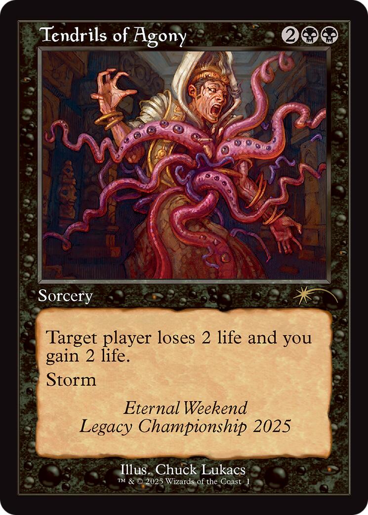 Tendrils of Agony (Retro Frame) (Eternal Weekend 2025 Promo) [Eternal Weekend] | Exor Games Truro