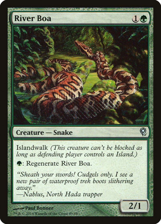 River Boa [Duel Decks: Jace vs. Vraska] | Exor Games Truro