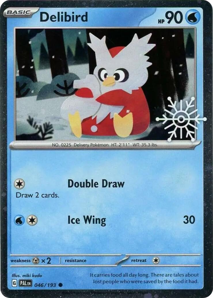 Delibird (046/193) (Holiday Calendar) [Miscellaneous Cards] | Exor Games Truro