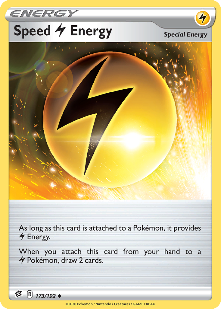 Speed Lightning Energy (173/192) [Sword & Shield: Rebel Clash] | Exor Games Truro