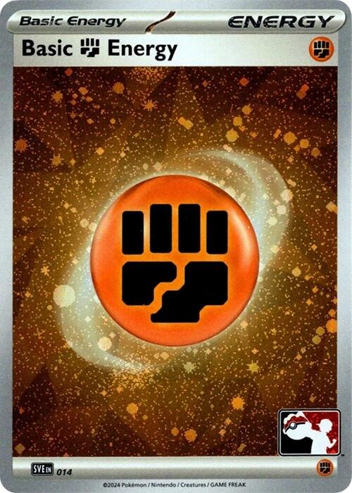 Basic Fighting Energy (014) (Cosmos Holo) [Prize Pack Series Seven] | Exor Games Truro