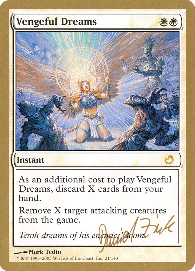 Vengeful Dreams (Daniel Zink) [World Championship Decks 2003] | Exor Games Truro