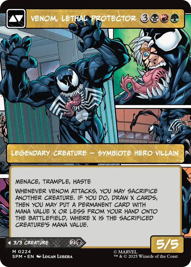 Eddie Brock (0224) (Borderless) [Marvel's Spider-Man] | Exor Games Truro
