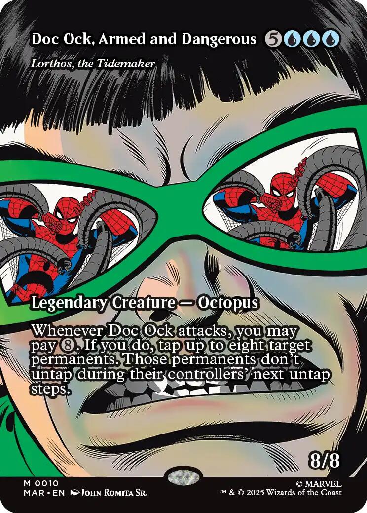 Doc Ock, Armed and Dangerous - Lorthos, the Tidemaker (Borderless) [Marvel's Spider-Man: Eternal-Legal] | Exor Games Truro