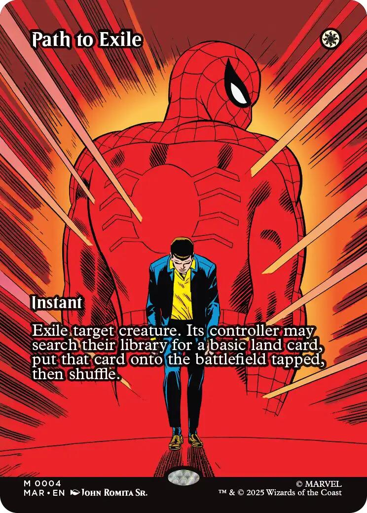 Path to Exile (Borderless) [Marvel Universe: Eternal-Legal] | Exor Games Truro