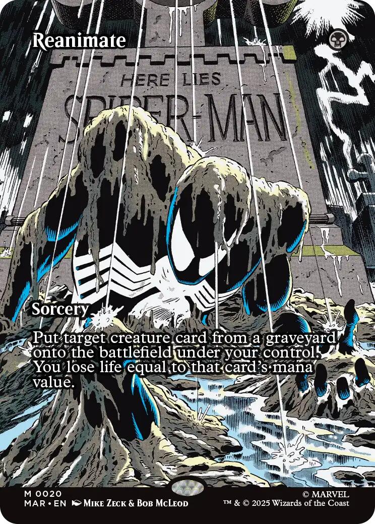 Reanimate (Borderless) [Marvel's Spider-Man: Eternal-Legal] | Exor Games Truro