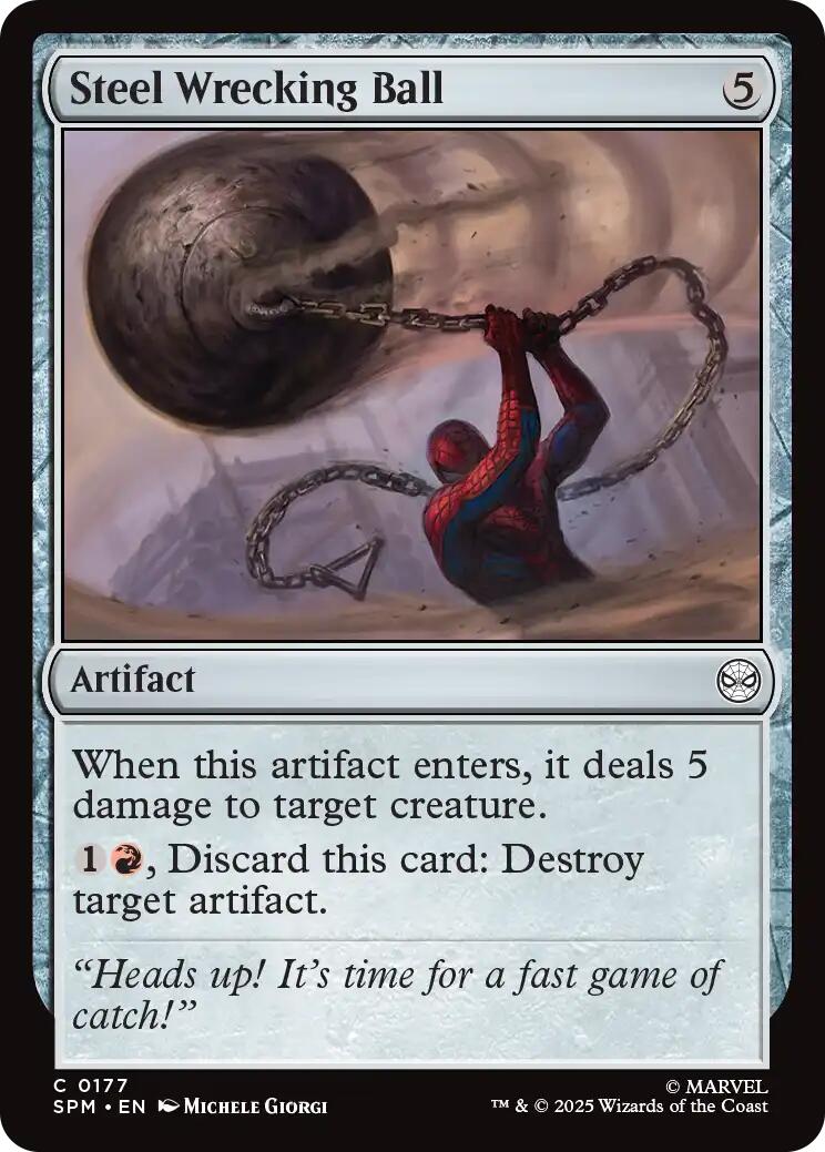 Steel Wrecking Ball [Marvel's Spider-Man] | Exor Games Truro