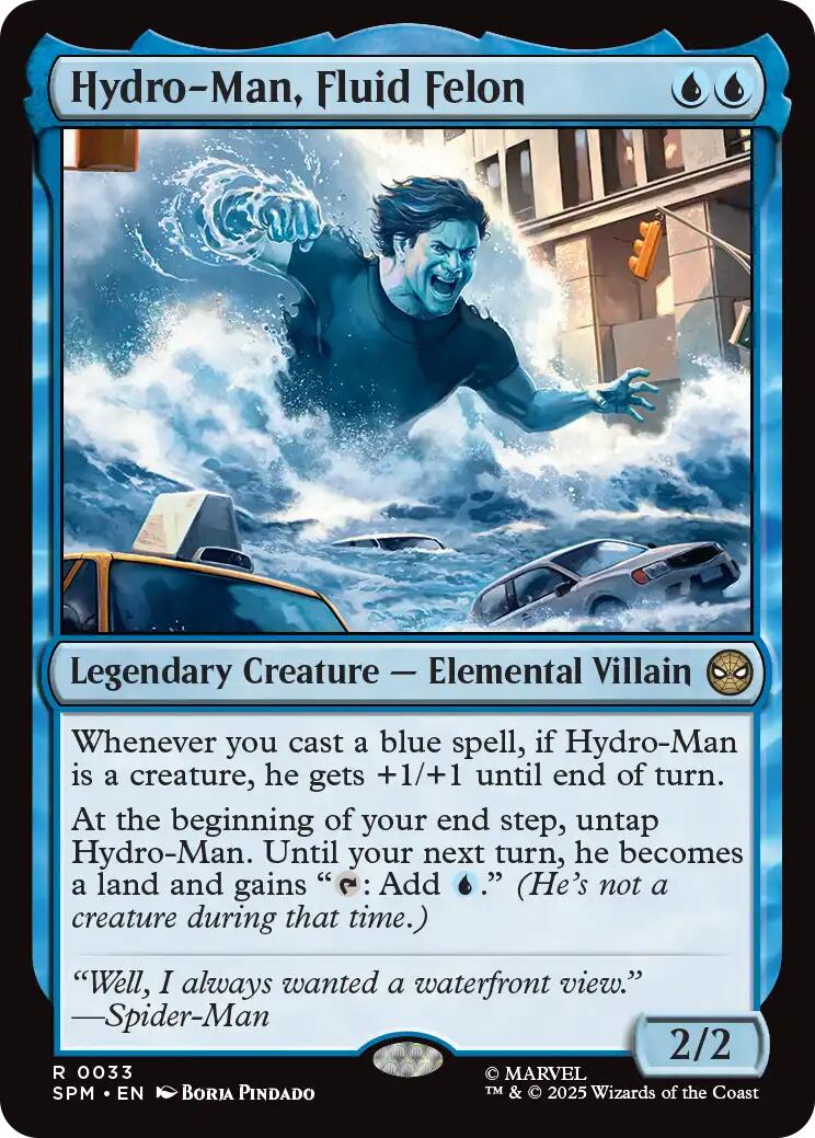 Hydro-Man, Fluid Felon [Marvel's Spider-Man] | Exor Games Truro