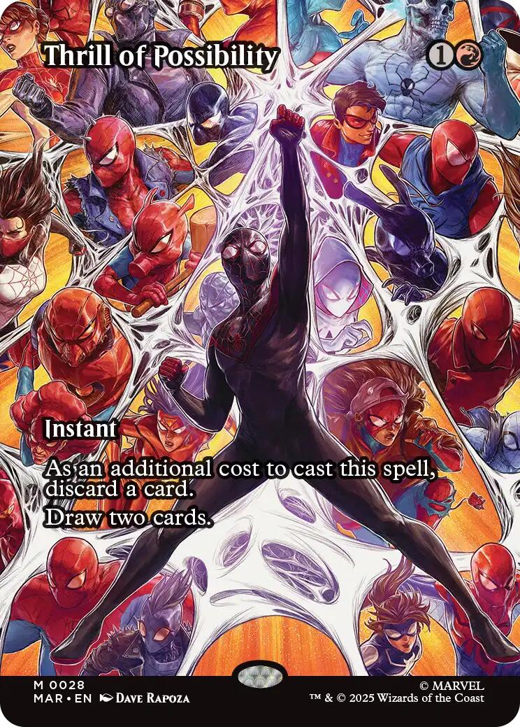 Thrill of Possibility (Borderless) [Marvel's Spider-Man: Eternal-Legal] | Exor Games Truro