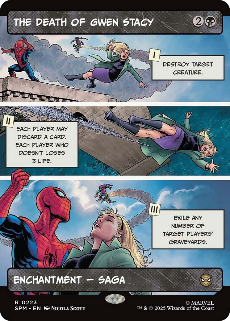 The Death of Gwen Stacy (Borderless) [Marvel's Spider-Man] | Exor Games Truro