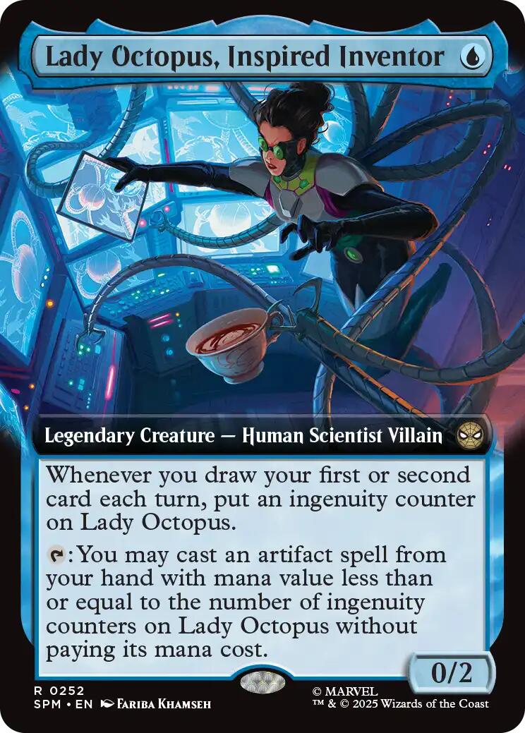 Lady Octopus, Inspired Inventor (Extended Art) [Marvel's Spider-Man] | Exor Games Truro
