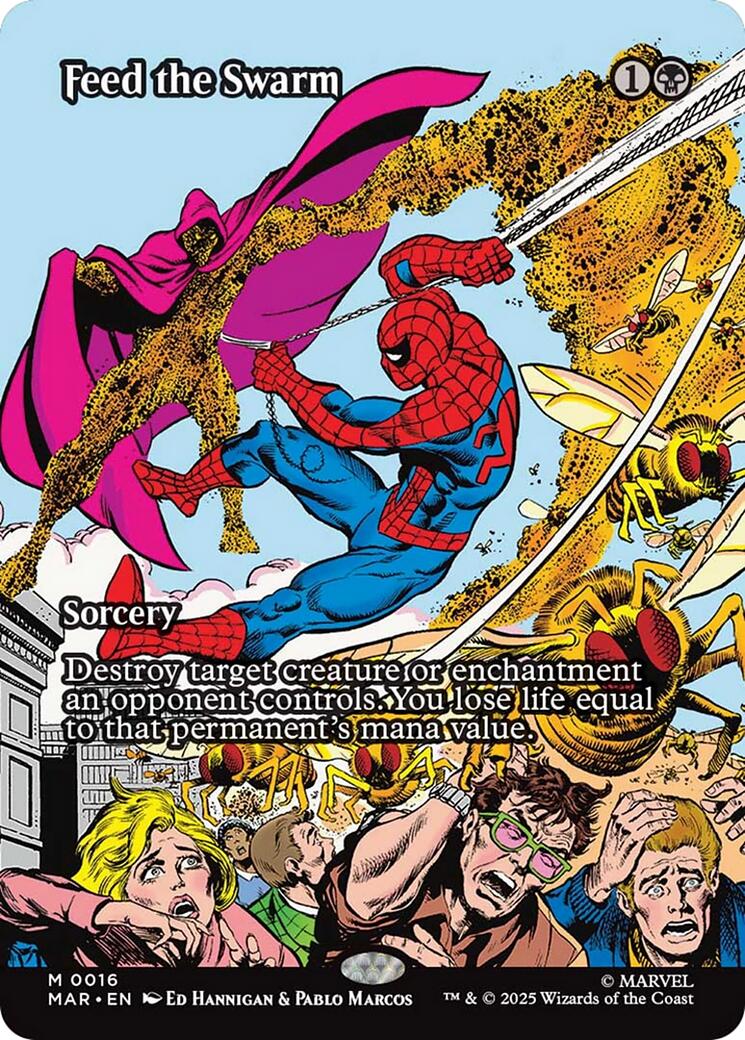 Feed the Swarm (Borderless) [Marvel's Spider-Man: Eternal-Legal] | Exor Games Truro